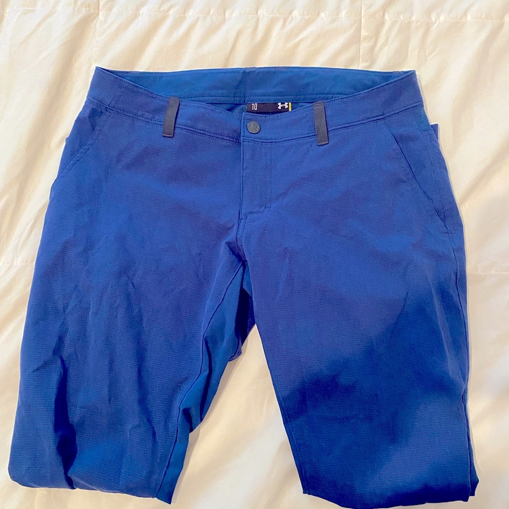 Under Armour Size 10 Hiking Pant Blue